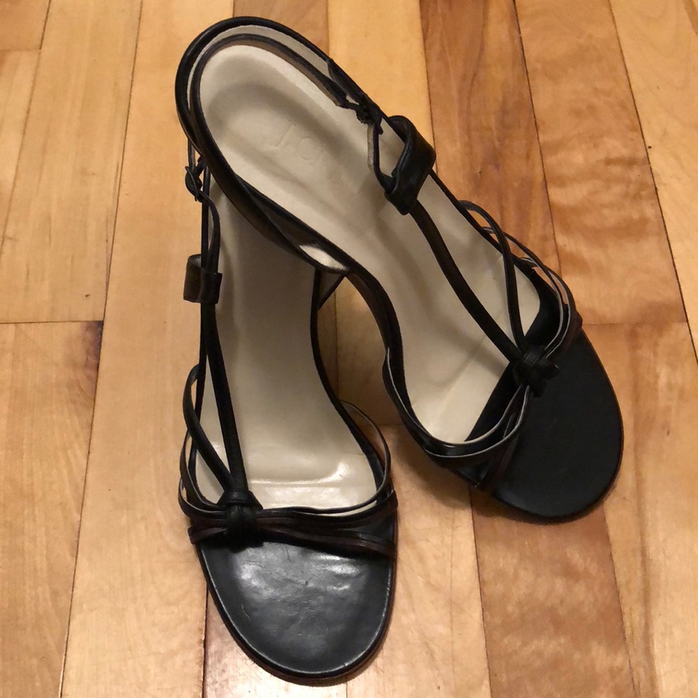 JCrew leather sandals